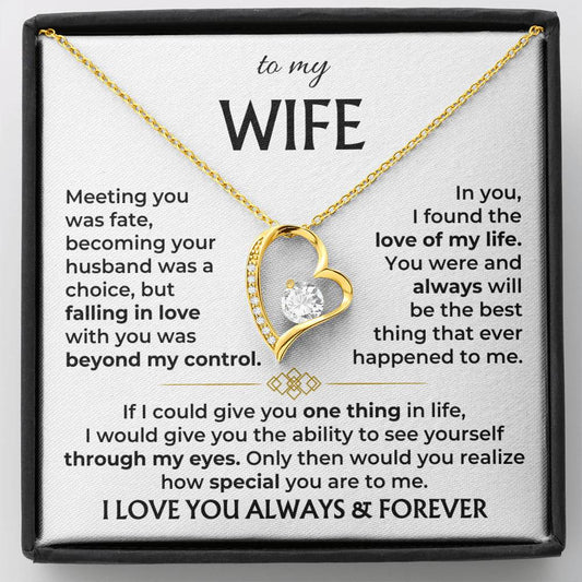 Hollow Love Necklace Pendant Valentine's Day Wife Gift