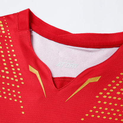 SPORTSWEAR FOR TENN BOY DRAGON DESIGN Breathable Short-sleeved Top