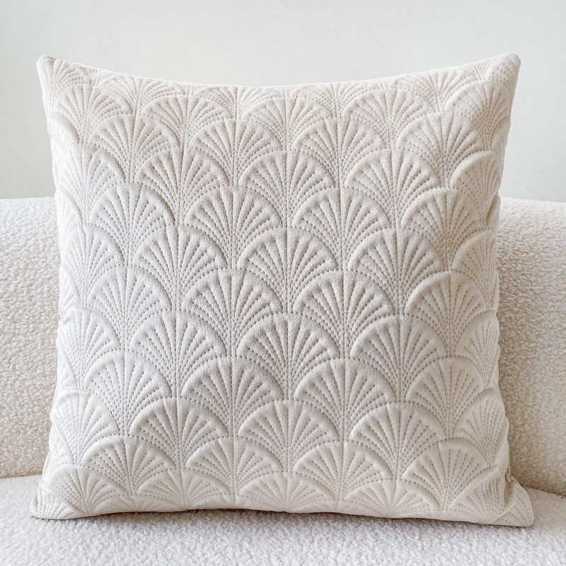 Sofa Embrace Pillowcase Solid Color Bedside Cushion Office Pillow