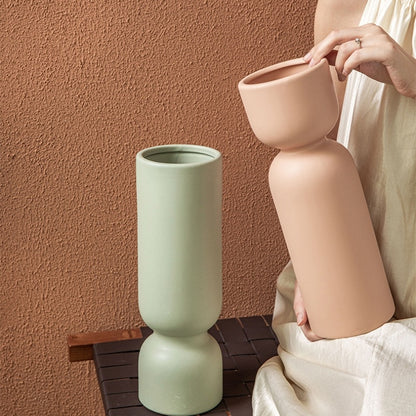 Morandi Nordic Ceramic Vase Model Room TV Cabinet Decoration Decoration