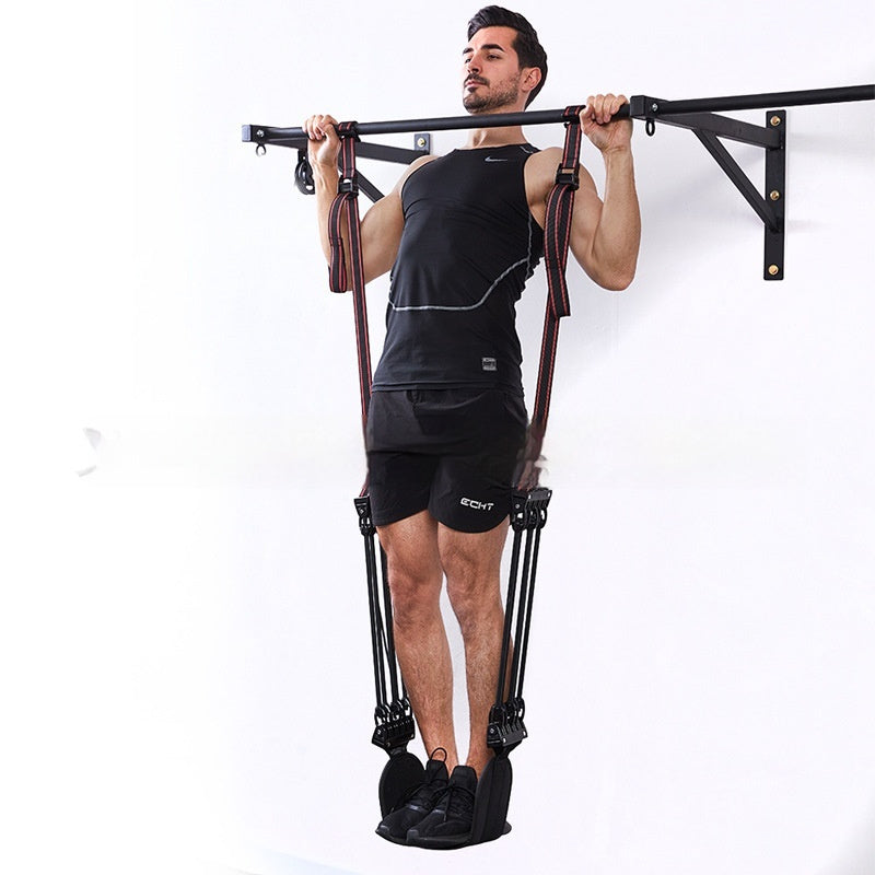 Single Foot Pull-up Damper Home Fitness Equipment Chest Expander