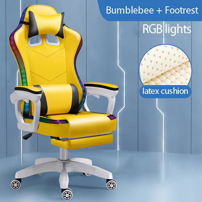 Household Comfortable Ergonomics Game Liftable Electric Racing Chair