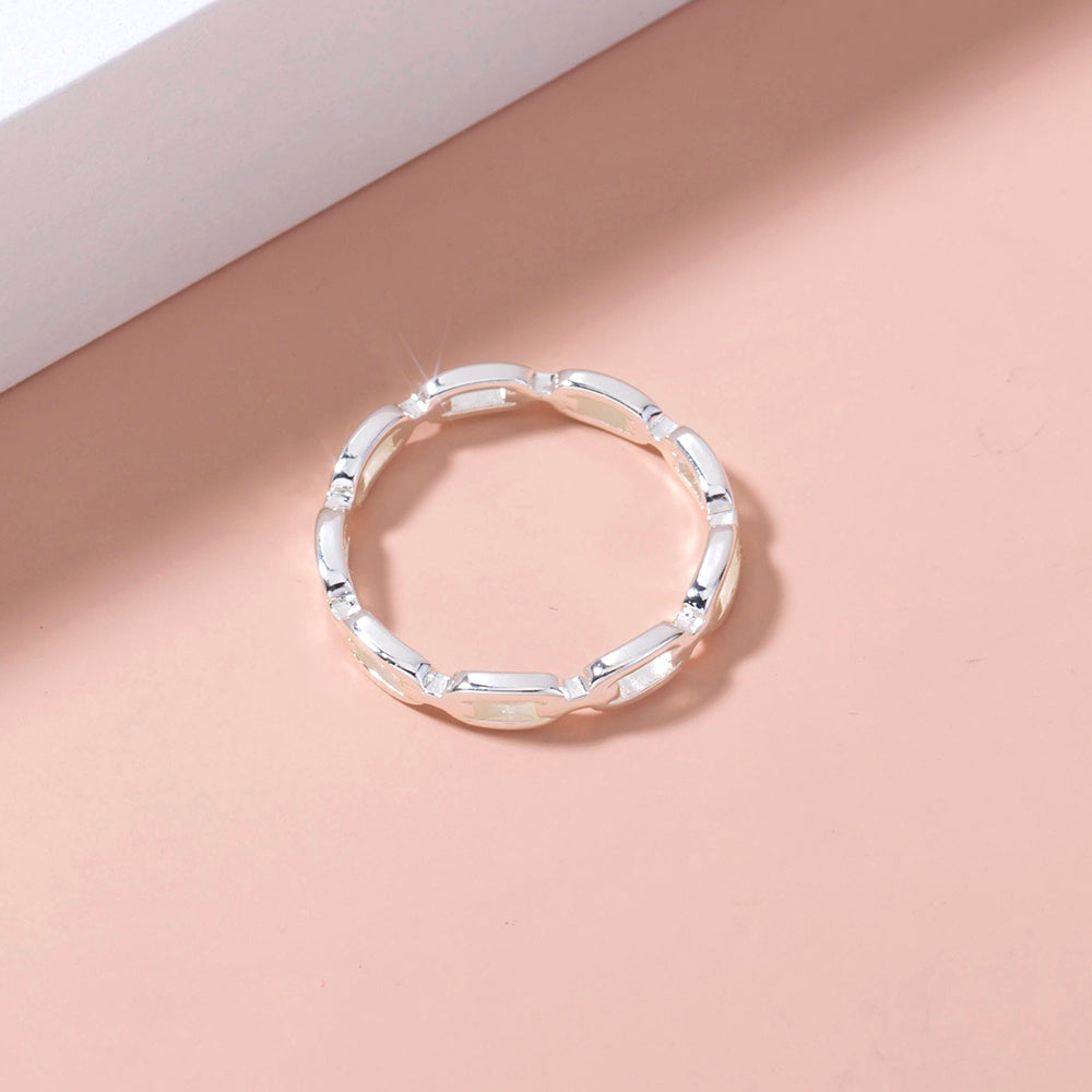 Glow-in-the-dark brass ring