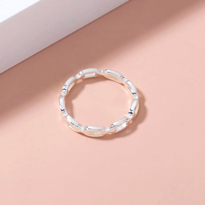 Glow-in-the-dark brass ring