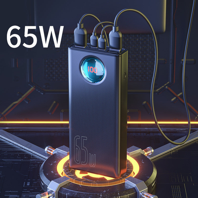 Digital Display Mobile Power 30000mAh Large Capacity Pd Fast Charge 65W