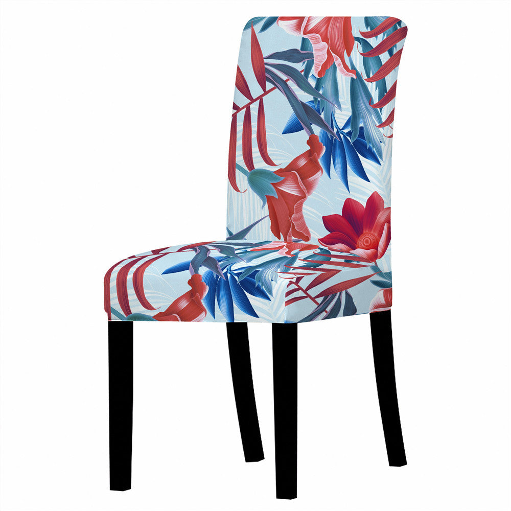 Home Hotel Living Room All-inclusive Printed Chair Covers