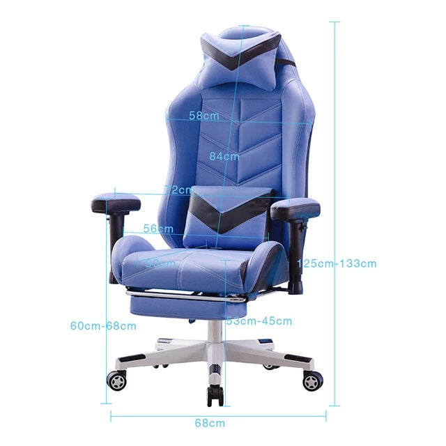 Reclining Office Long Sitting Comfortable Game Swivel Chair