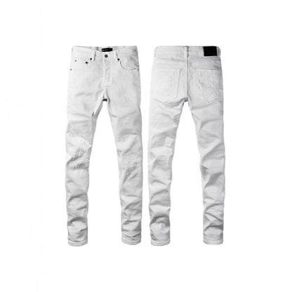 High Street Jeans Black Slim Fit Stretch Skinny Men