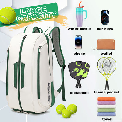 Multi-functional Bag Tennis Bag With Shoe Compartment Large Capacity