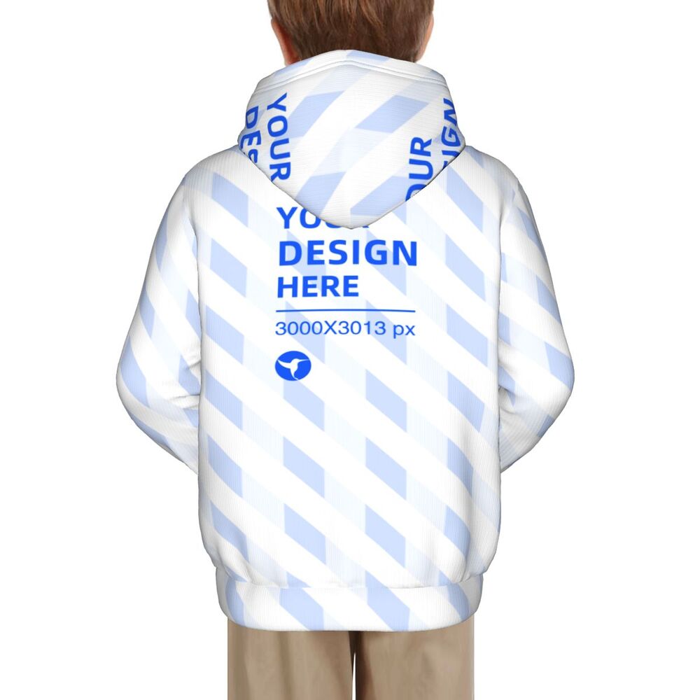 Create Your Own School Home Youth Hooded Long-sleeve Sweater