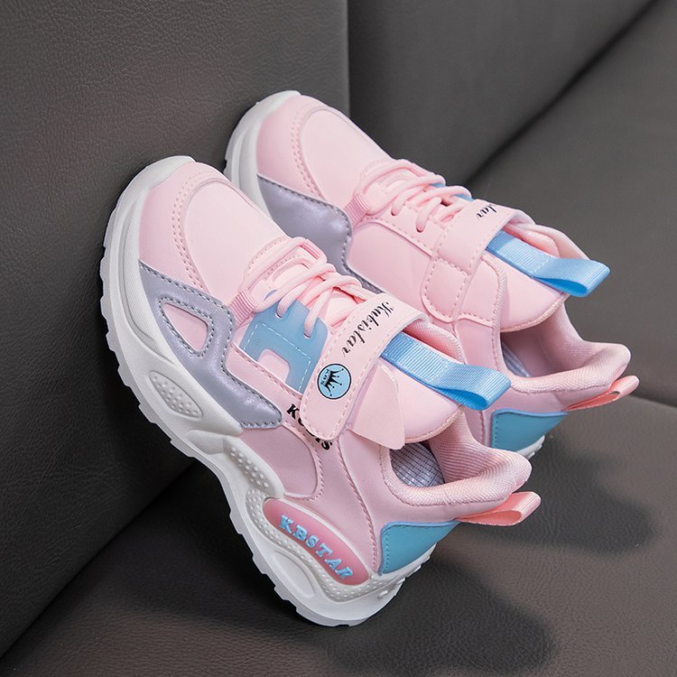 Children's Running Soft Bottom Girl Dad Shoes Soft Bottom Casual Shoes