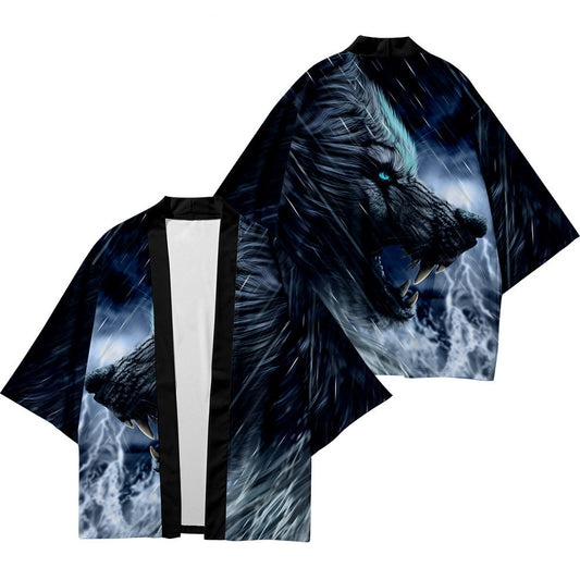 Fashionable Loose Plus Size Trendy Men's Jacket