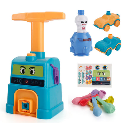 Children's Inertial Power Balloon Car Toy Aerodynamic Scooter Car Educational Experiment Creative Toy