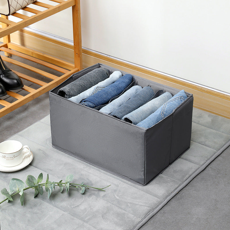 Hot Washable Underwear Storage Box With Foldable Divider