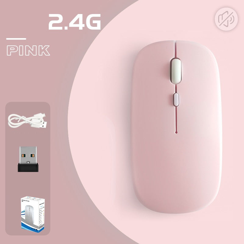 Macaron Color Wireless Bluetooth Mobile Phone Tablet Mouse