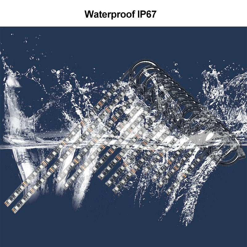 One For Twelve Bluetooth APP Atmosphere Light Remote Control Colorful Light Bar