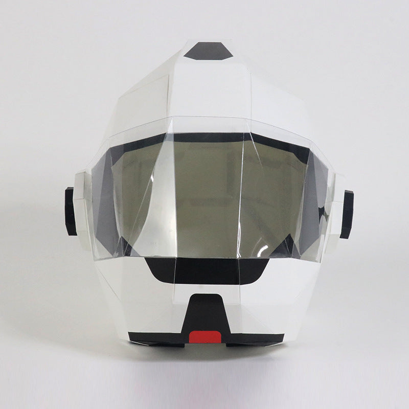 Almighty Guardian Mask Headgear Paper Molded Protective Cover