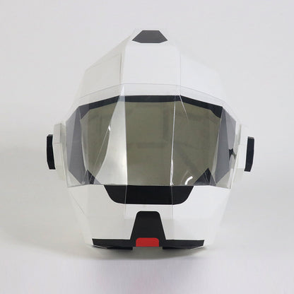 Almighty Guardian Mask Headgear Paper Molded Protective Cover