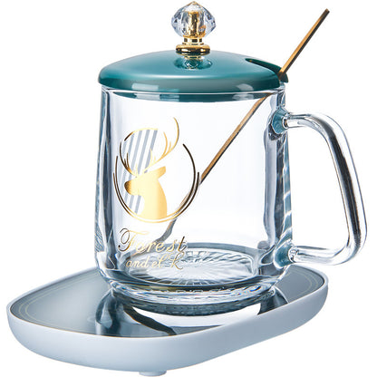 Gift Box 55 Degrees Constant Warmth Warm Cup Reheatable Coaster