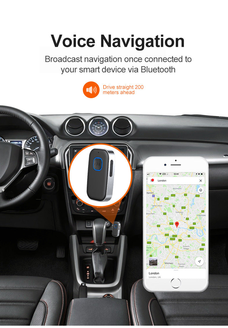 16h 2 In 1 Bluetooth Sound Receiver Car J22