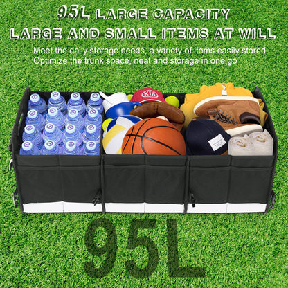 Car Trunk Storage Box Vehicle Storage Box Large Capacity