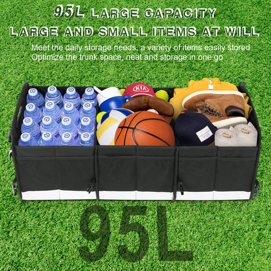 Car Trunk Storage Box Vehicle Storage Box Large Capacity