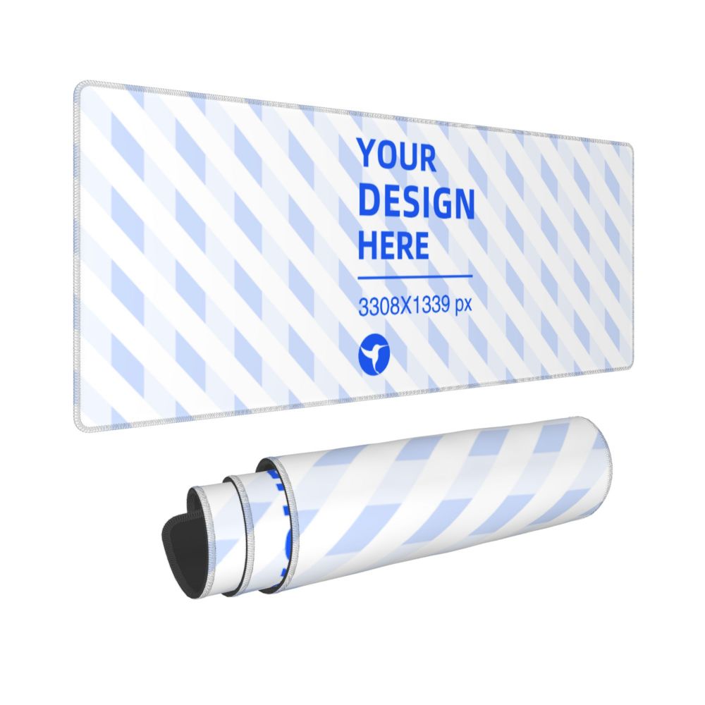 Create your own 12x31.5in Horizontal Oversized Rubber Keyboard Pad