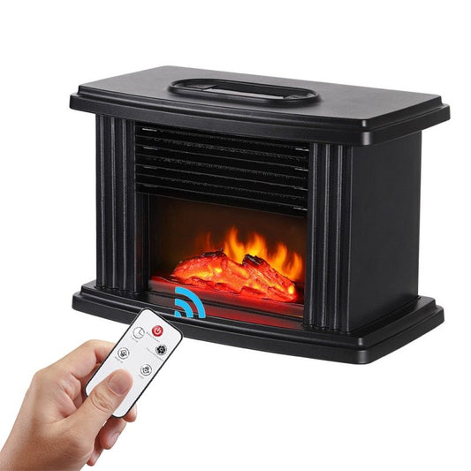 European Style Electric Fireplace Heater LED Flame Effect Stove  With Remote Control