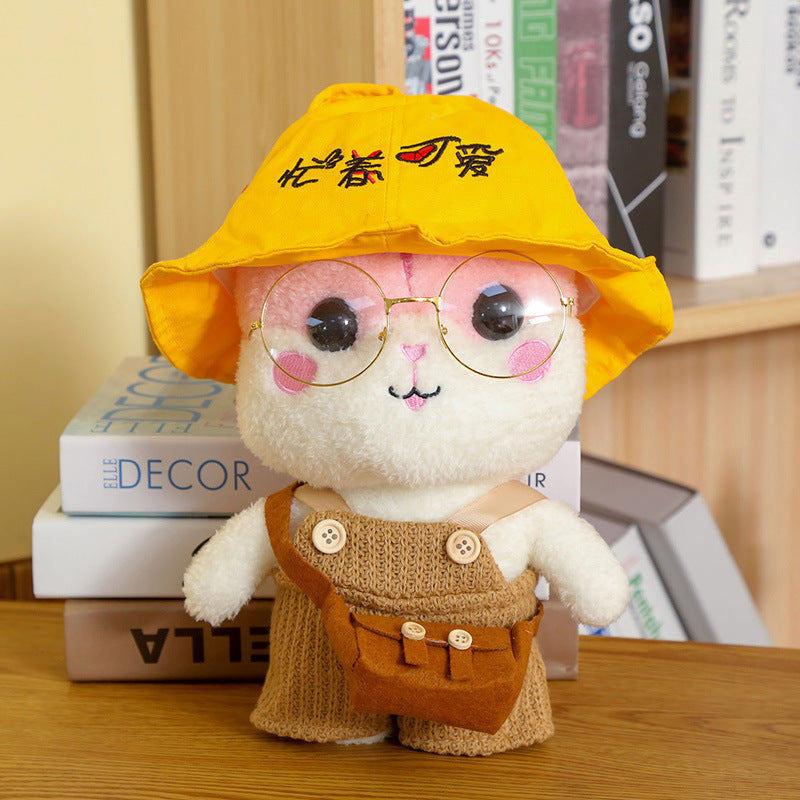 Cute net red hamster doll