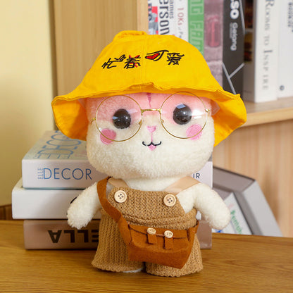 Cute net red hamster doll
