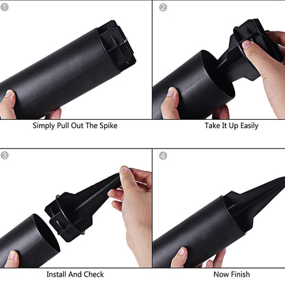 New Solar Lamp Downlight Floor Outlet Lawn Lamp LED