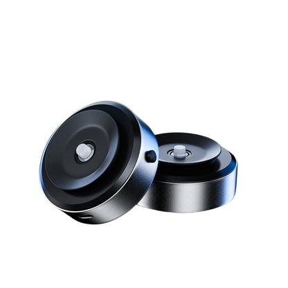 Car mobile phone holder vacuum adsorption display glass car navigation lazy double-sided magnetic mobile phone holder