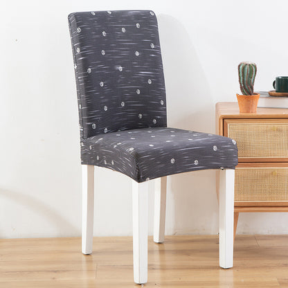 New Chair Cover Printed Chair Cover Elastic Antifouling Hotel Household Chair Cushion Protective Cover