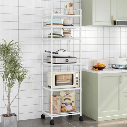 Kitchen Shelf Trolley Floor Multi-layer Household Storage Rack