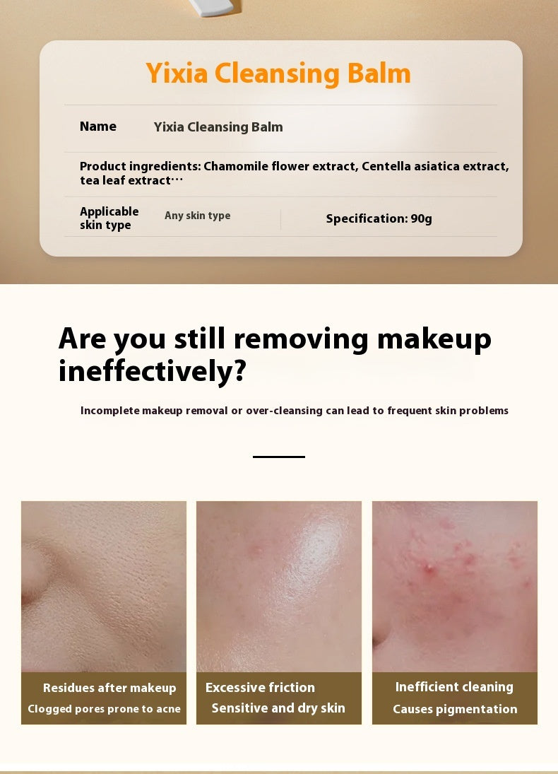 Cleansing And Soft Skin Cleansing Cream Face Lip-eye Three-in-one