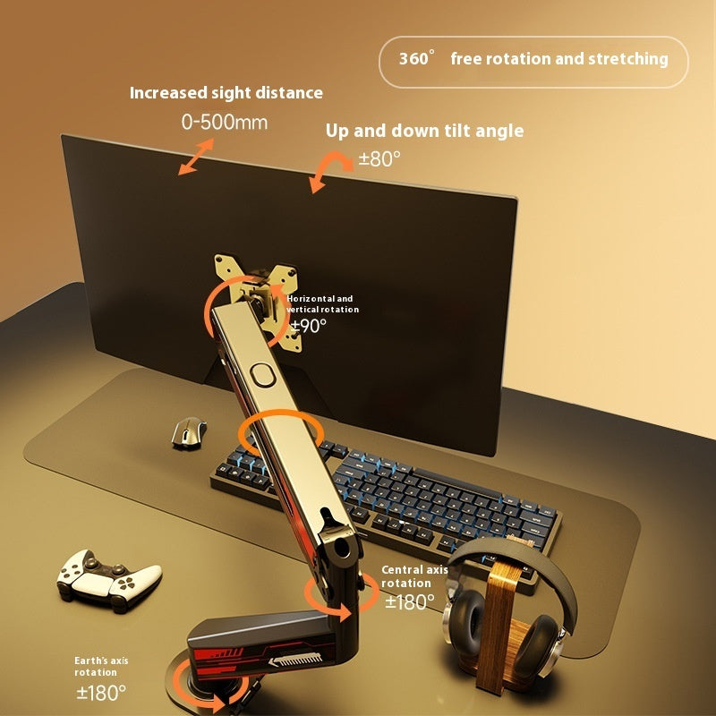 Monitor Bracket Computer Mechanical Arm Portable