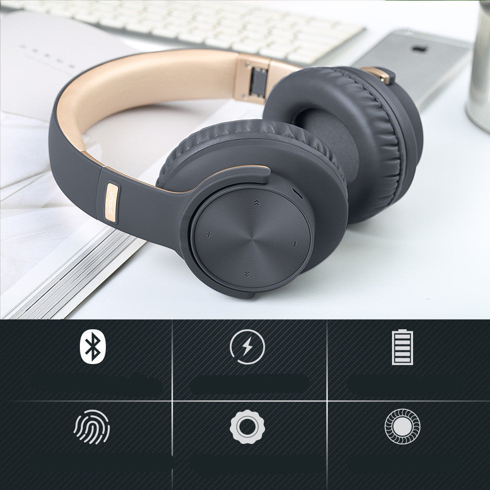 Subwoofer wireless music headphones