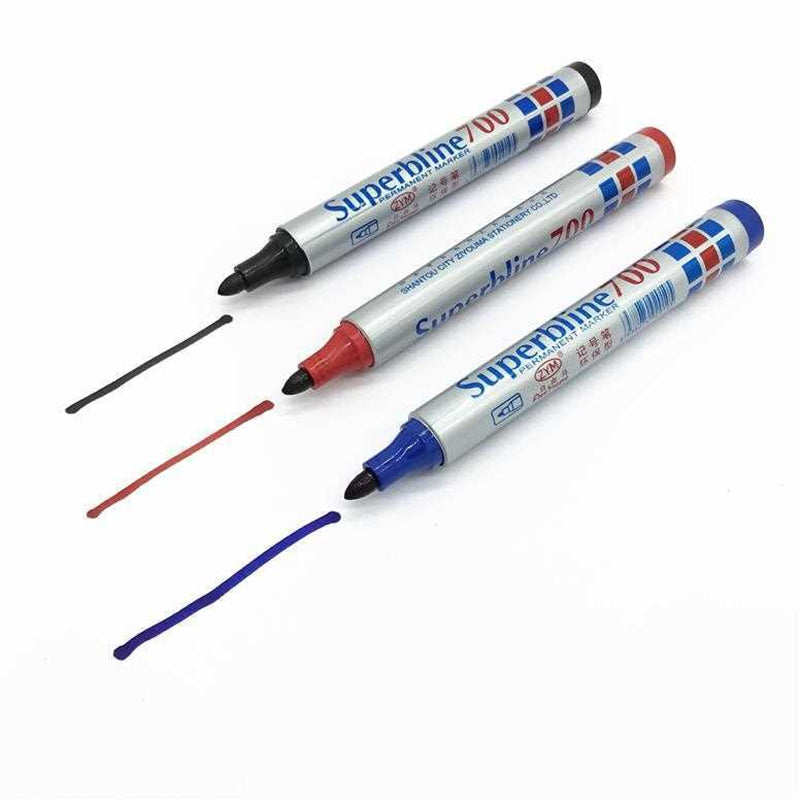 Oil-based markers are not fading