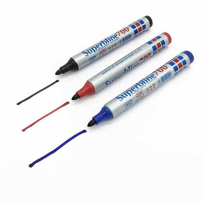 Oil-based markers are not fading