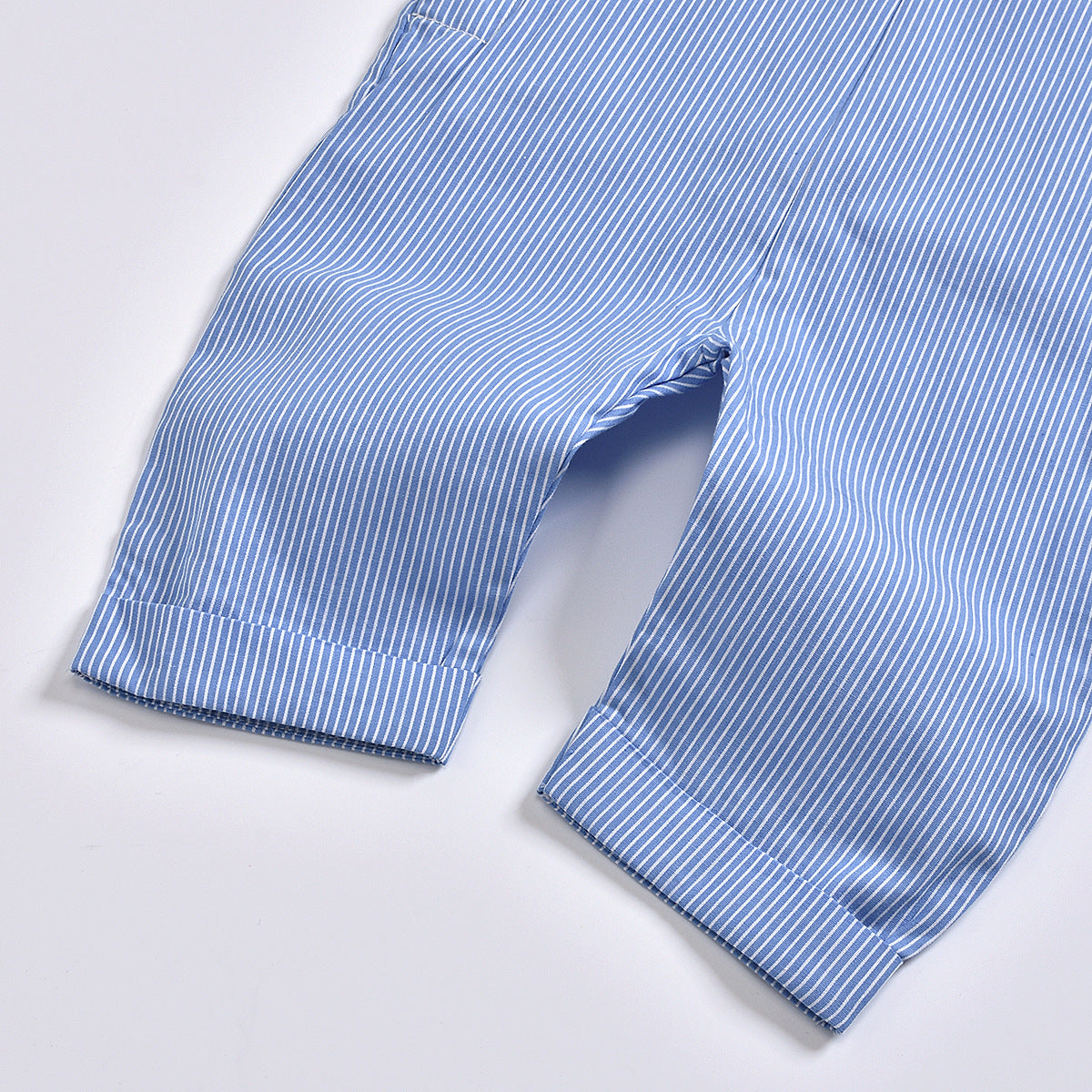 Fashion striped overalls baby jumpsuit