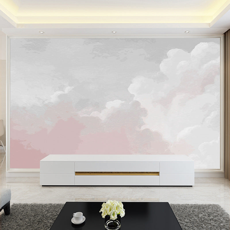 Printed Waterproof Wallpaper For TV Backdrop Wall Mural