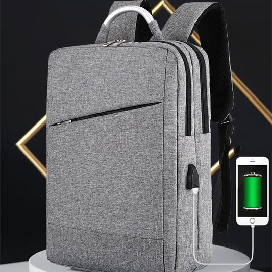 Men's Fashion Casual Rechargeable Multifunctional Backpack