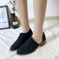 European and American hollow low heel women shoes - FLIPSTYLEZLLC