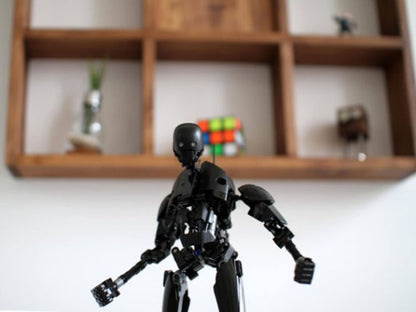 Creative Square Wooden Wall Clock Storage Box Clock