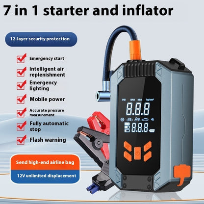 Car Wireless Inflatable emergency Start Power All-in-one Machine