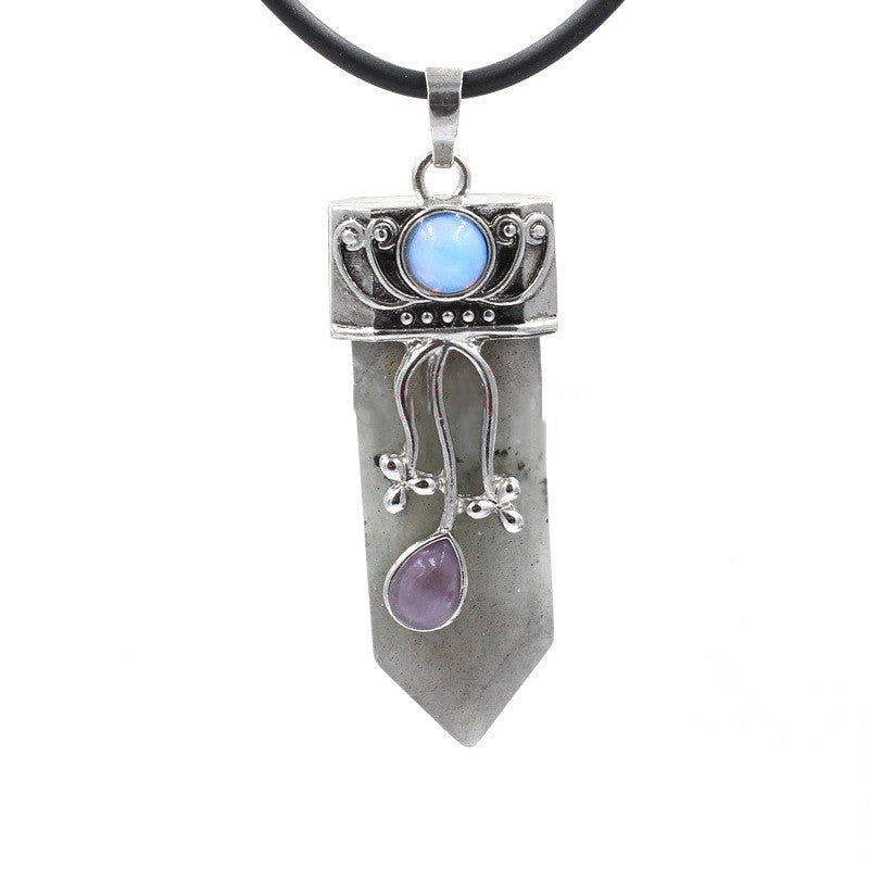 European And American Popular Crystal Sword Pendant