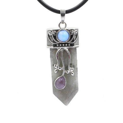 European And American Popular Crystal Sword Pendant