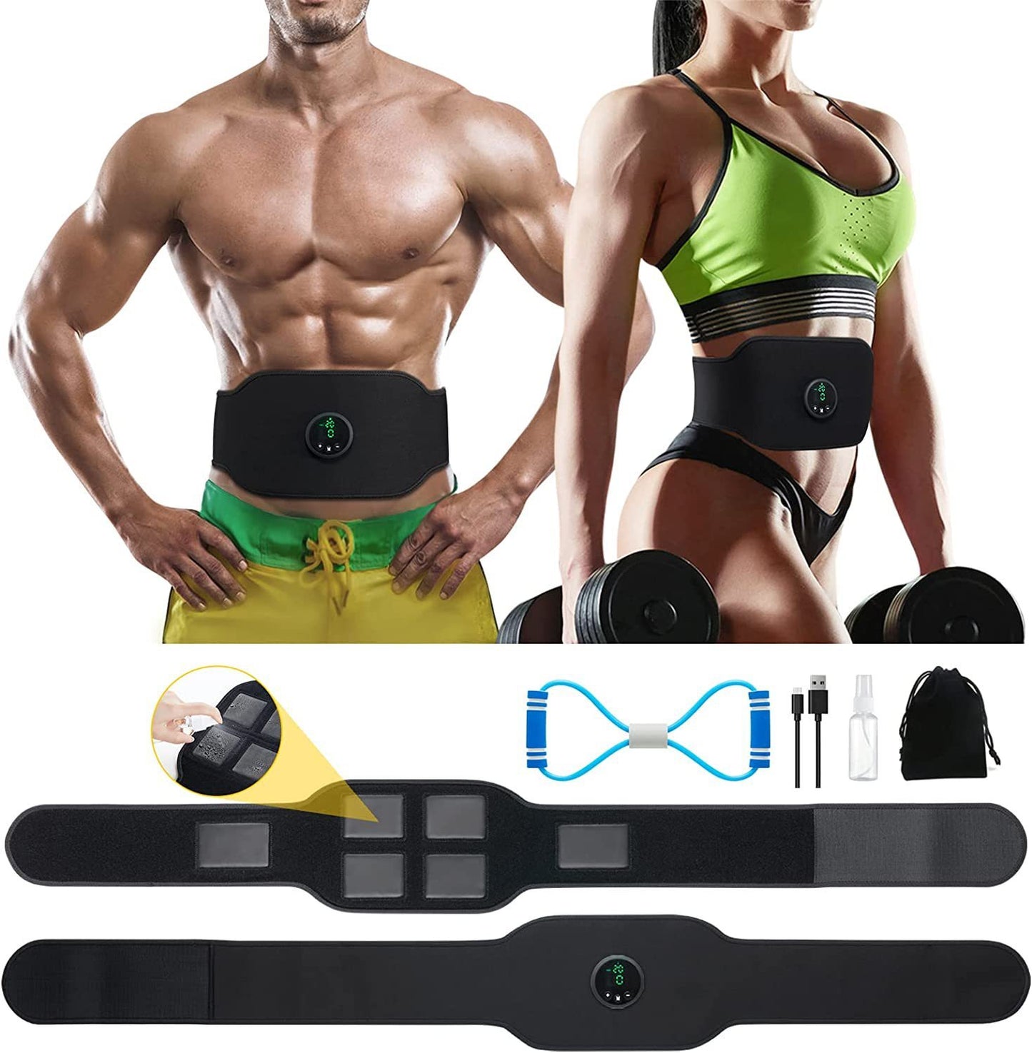 EMS Abdominal Crunch Board Massage Belt Abdominal Fitness Instrument