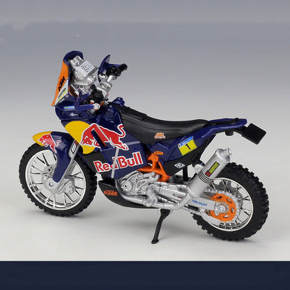 Alloy off-road motorcycle model