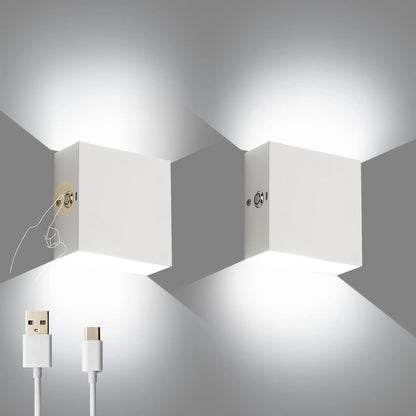 Wiring Free Rechargeable Wall Lamp USB Rechargeable Wall Lamp